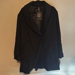 NWT Bernardo XXL women’s Oversize Lapel Wool Blend Swing Coat